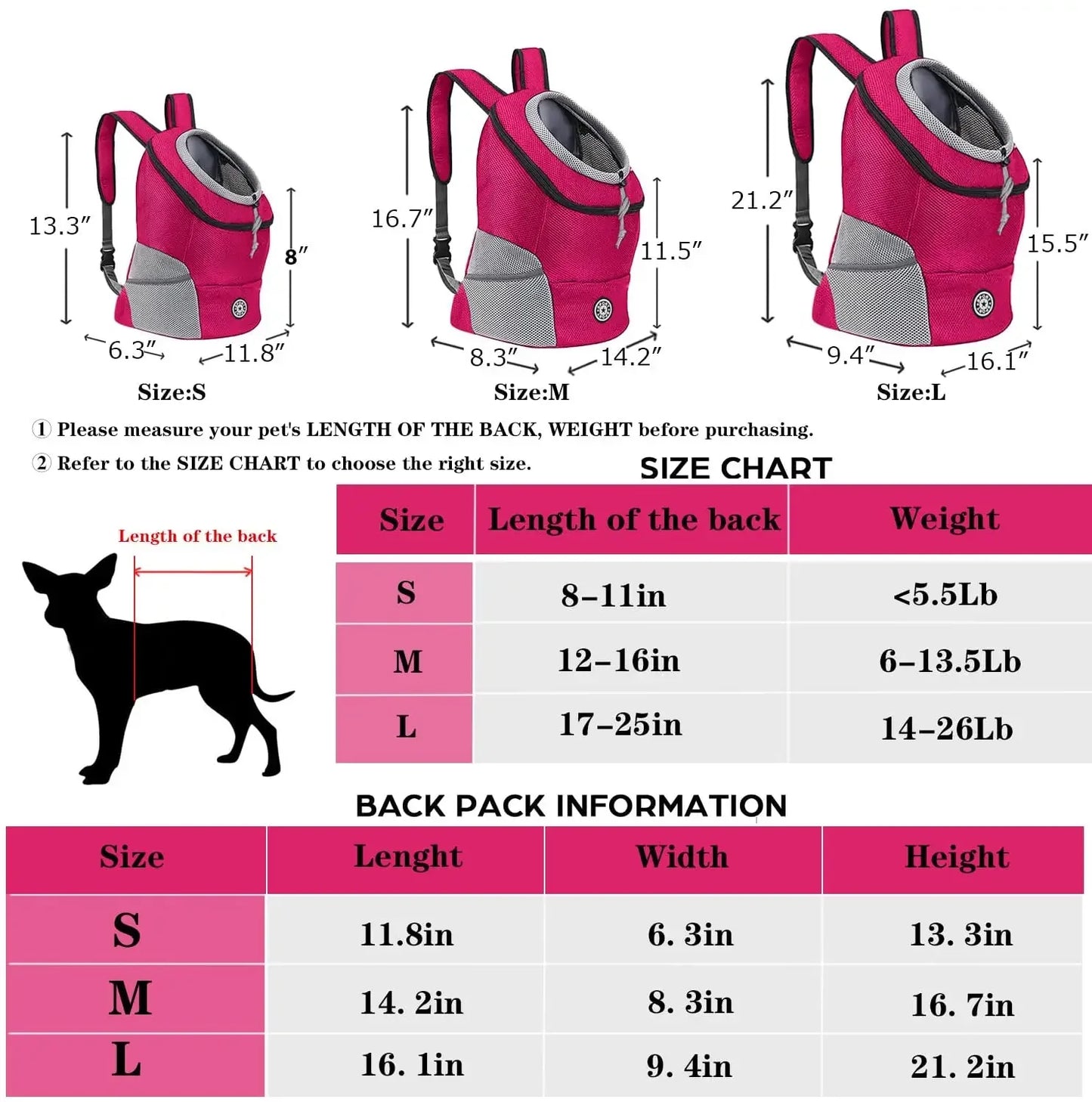 Pet Dog Carrier Bag Out Double Shoulder Portable Travel Backpack Outdoor Pet Dog Front Bag Mesh Backpack Head Pet Supplies