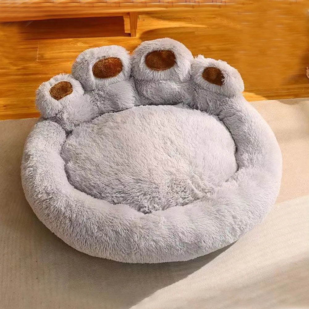 Dog Bed Winter Cat Pet Sofa Cute  Shape Comfortable Pet Sleeping Beds For Small Medium Large Soft Fluffy Cushion Dog Bed