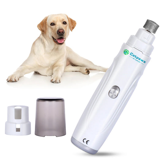 Dog Nail Grinder, USB Rechargeable Electric Pet Paws, Clipper & Trimmer, Painless Paws Grooming, Quiet 2-Speed Dog Nail File
