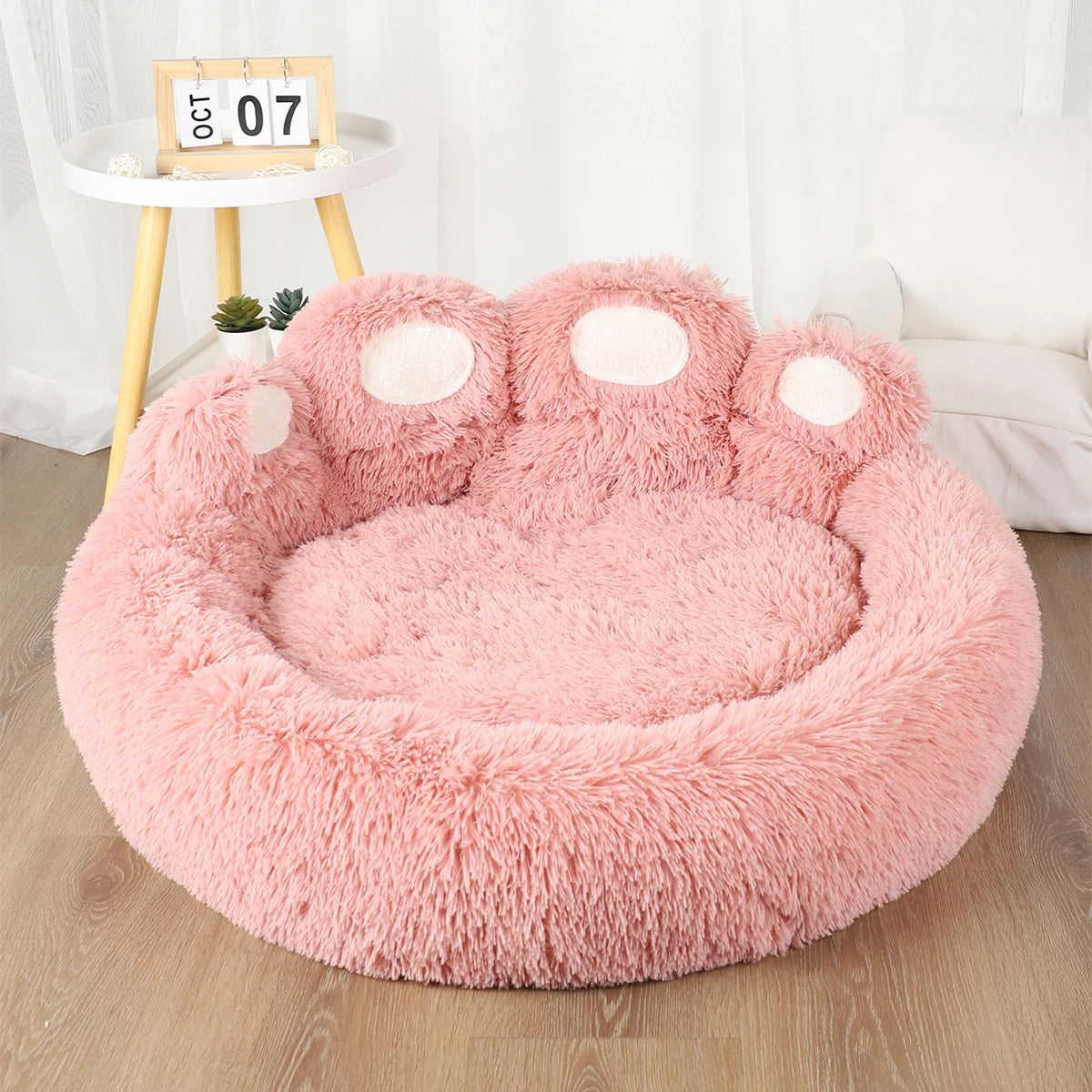 Fluffy Dog Bed Warm Large