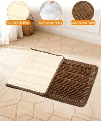 Dog Car Bed with Non-Slip Base – Lightweight Travel Pet Seat Mat for SUVs, Trucks & Cars – Easy Storage