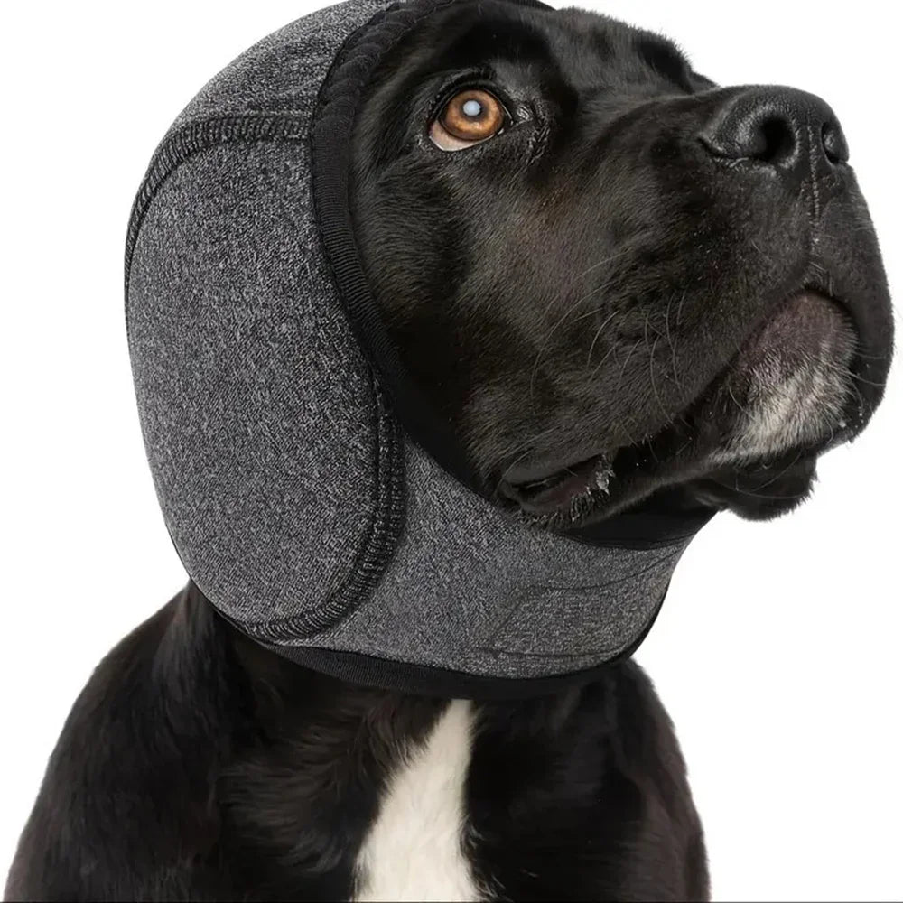 Dog Noise Reduction, Sound Insulation, Ear Muffs, suitable for Swimming as Waterproof Headgear, Dog Emotional Soothing Headgear