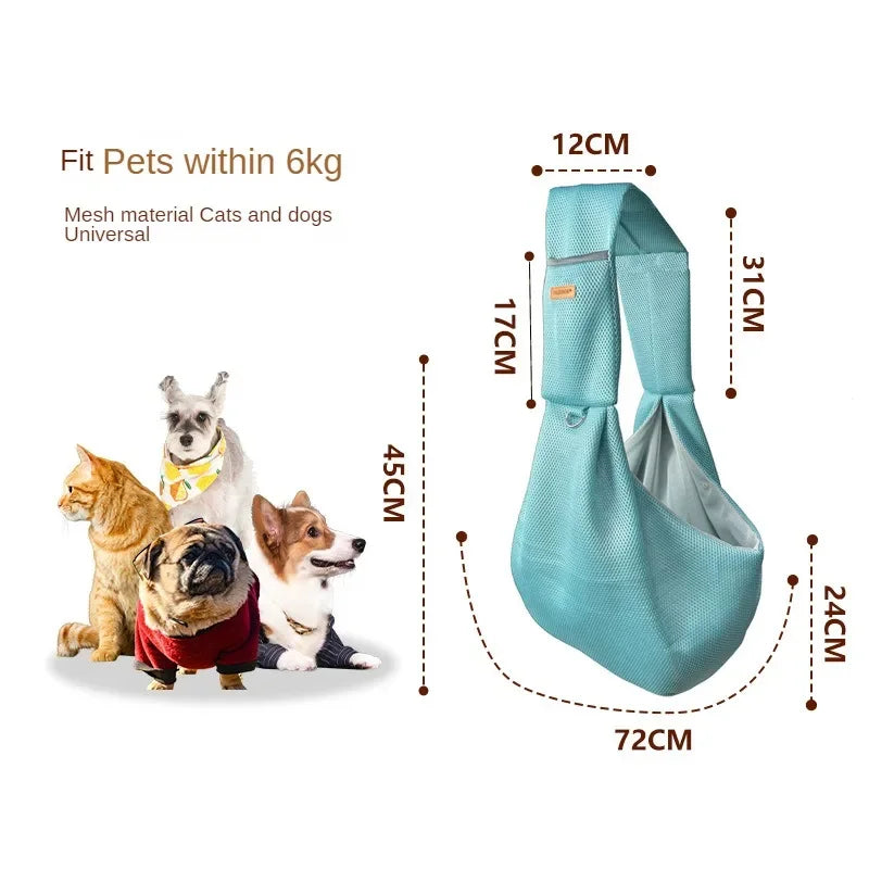 Comfortable Dog or Cat Bag Crossbody Shoulder Bag
