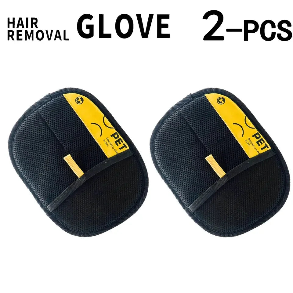 Animal hair Electrostatic glove, Two-way brush pet hair removal glove for cats, dogs, clothes and furniture