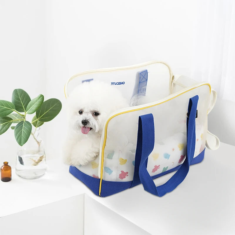Pet Carrier Backpack, Breathable Travel Backpack for Small Dog or Cat, Outdoor Comfort Carrier