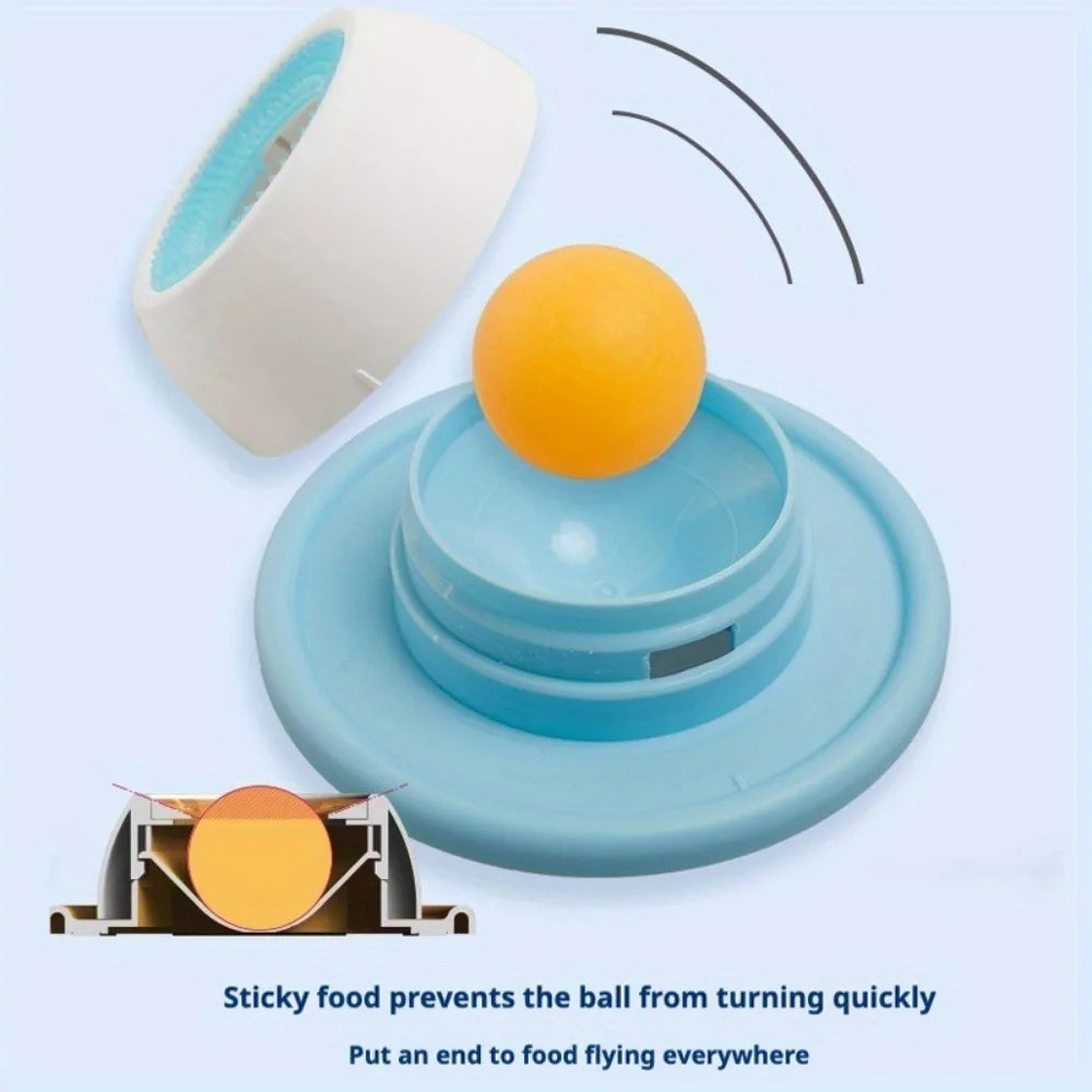 Slow Feeder Food Dispenser Lick Toy for Pets. Interactive Games for Training and Enrichment for Pet Stimulation.
