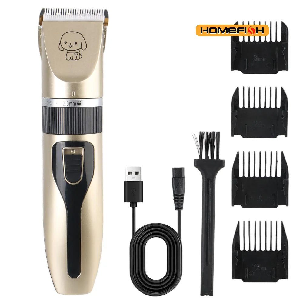 Pet Hair Clipper Haircut Trimmer Shaver Set For Rabbit Dog Cat Puppy Grooming, Clipper Cutter Pet Supplies, Electric Scissors