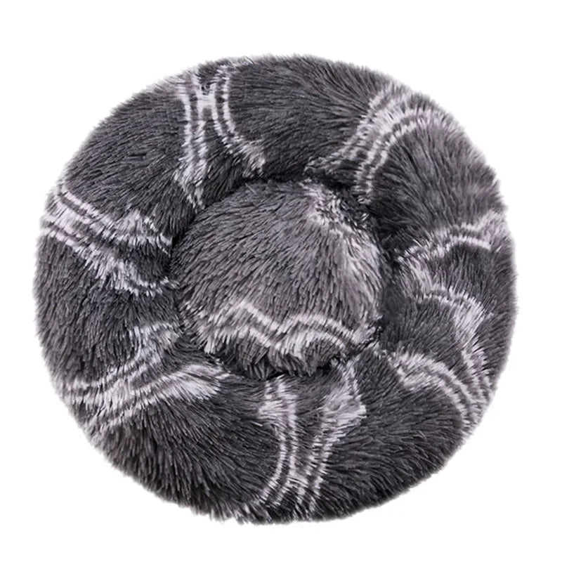 Round Pet Bed for Large Dog , Super Soft Cat Bed