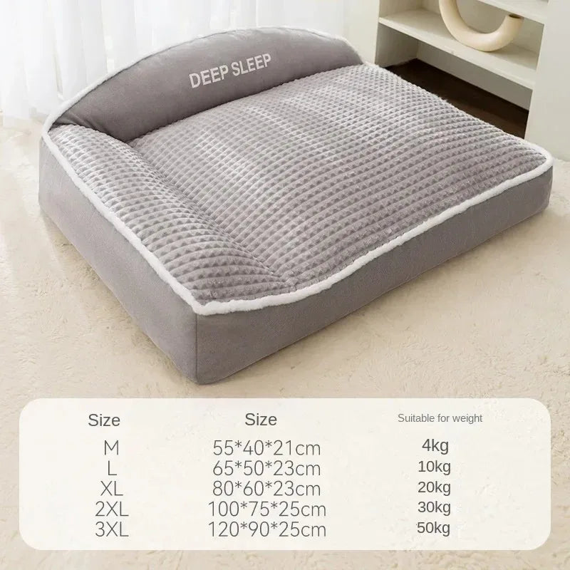 Pet Bed for Winter Bedding, Sofa & Warm for Small, Medium & Large Pets