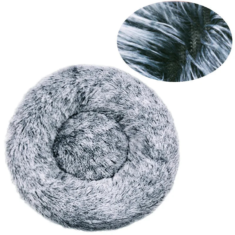 Round Pet Bed for Large Dog , Super Soft Cat Bed