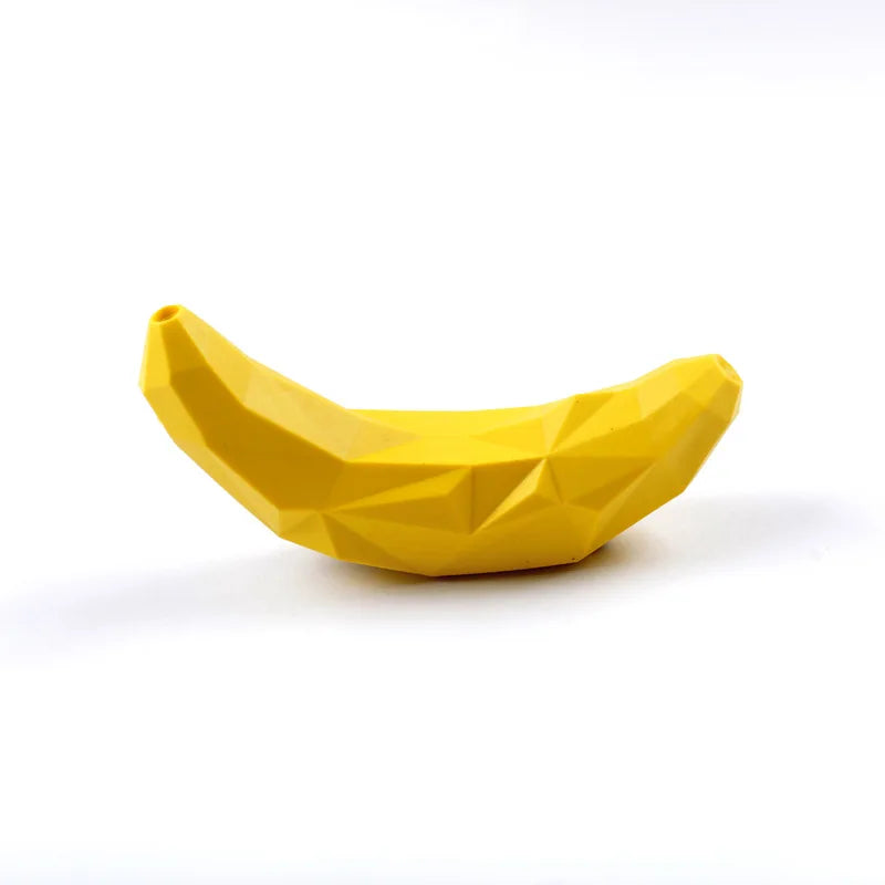 Rubber Dog Ball Chew. Dispenser fore Food, Play Squeaking Pet Dog Bite Toy, Puppy Tooth Cleaning Toy.