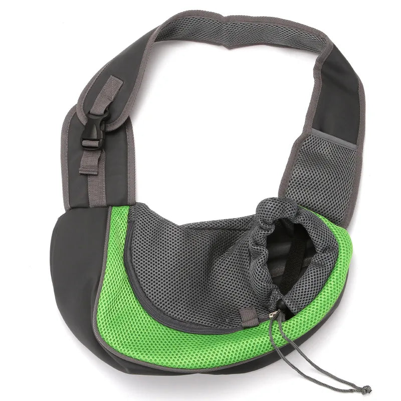Dog & Cat Pet Carrier S/L, Mesh Oxford Single Dog Shoulder Bag with Comfort Shoulder Bag for Outdoor Travel