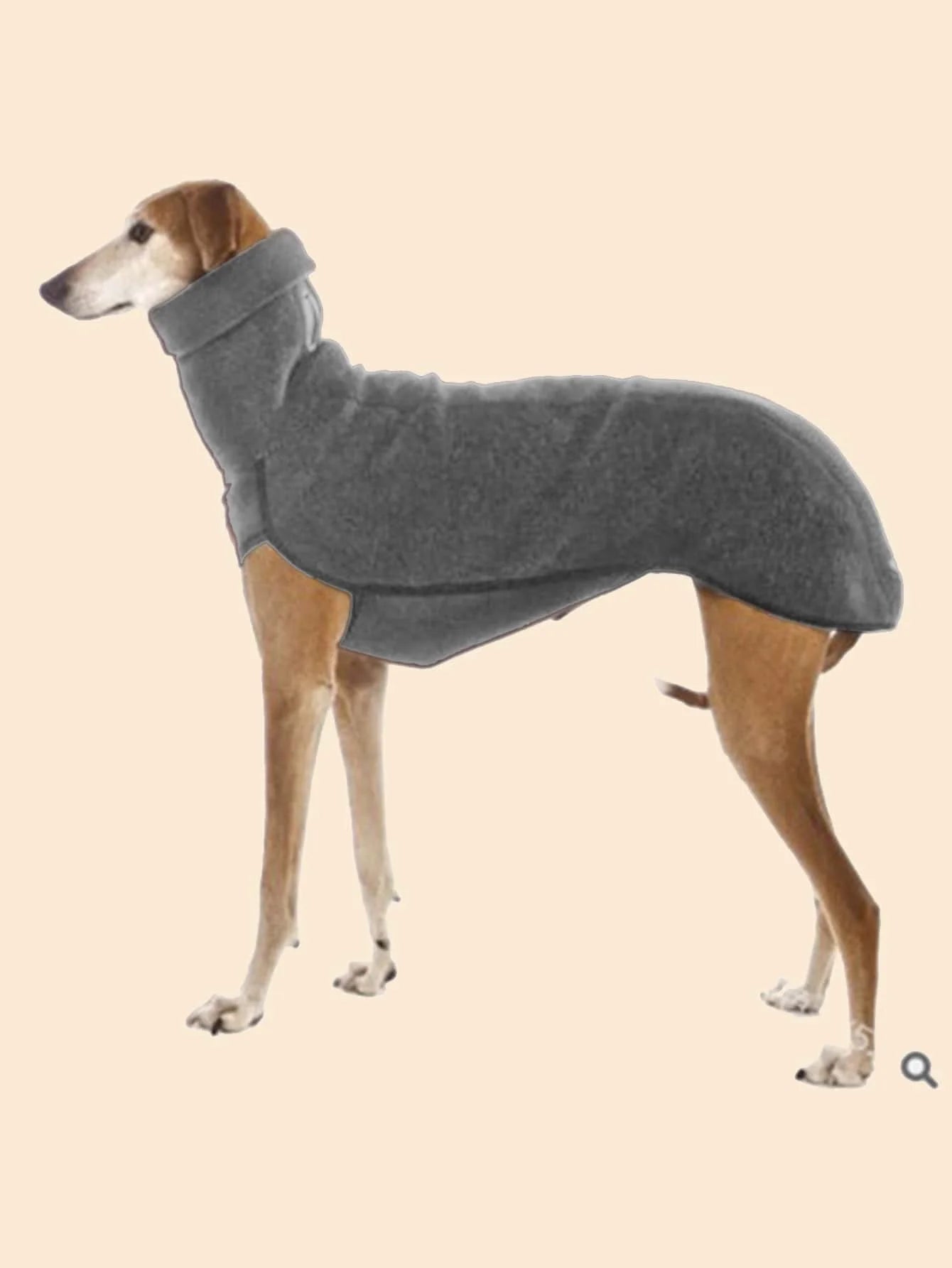 Greyhound Clothes, Dog Winter Coat Pajamas Onesies  Turtleneck Stretch Greyhound Apparel Pet Clothes Coat Outfit for Medium, Large