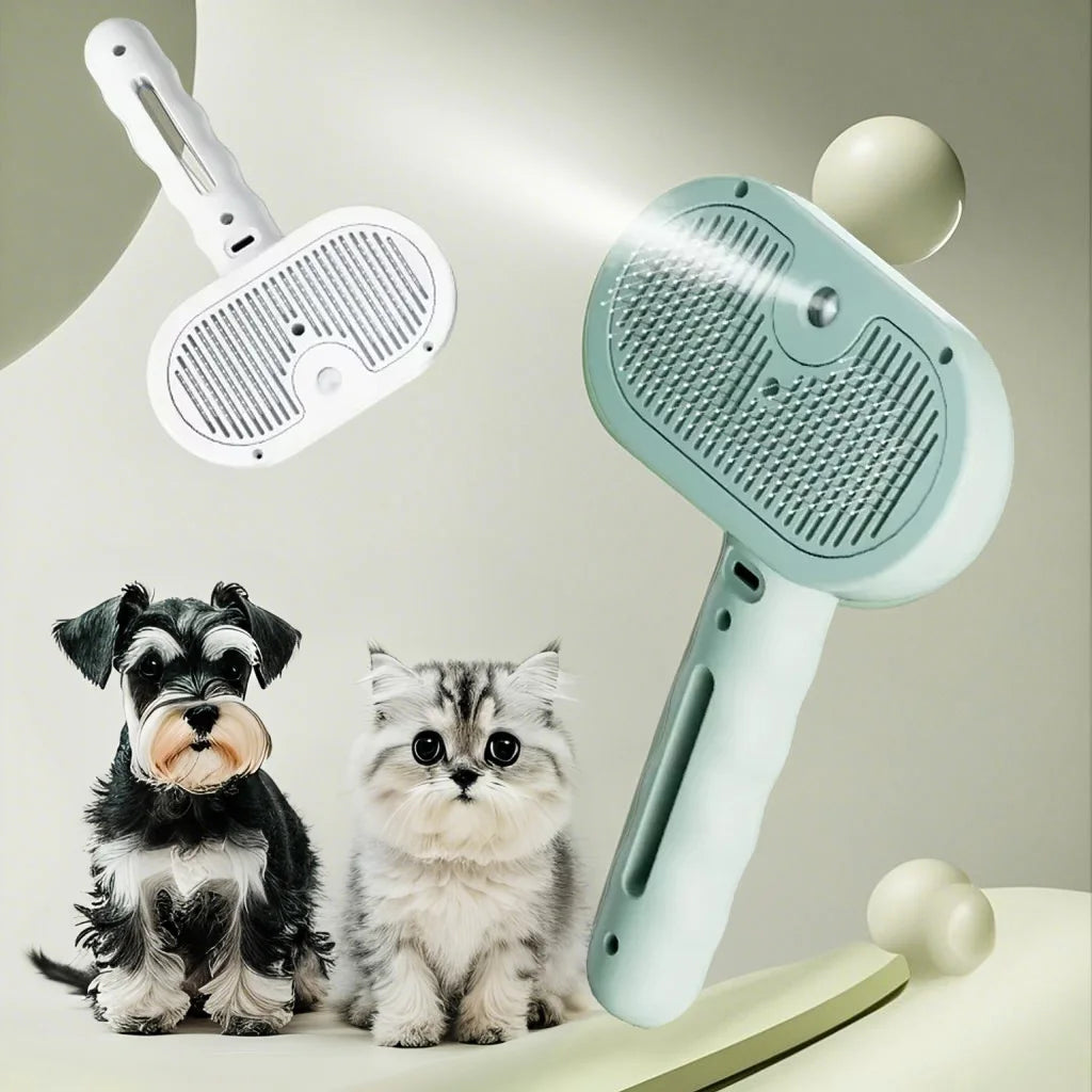 Pet Spray Hair Comb, Hair Remover, Cleaning Brush
Cats and Dogs Grooming Accessories Tools 
Dematting Water Mist Humidifier Comb