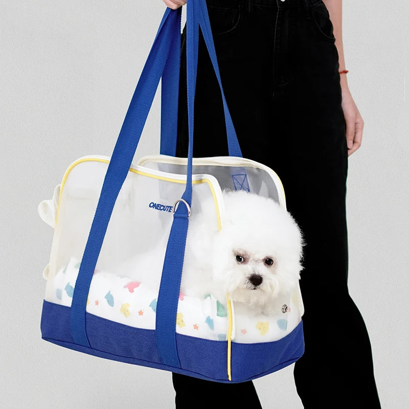 Pet Carrier Backpack, Breathable Travel Backpack for Small Dog or Cat, Outdoor Comfort Carrier