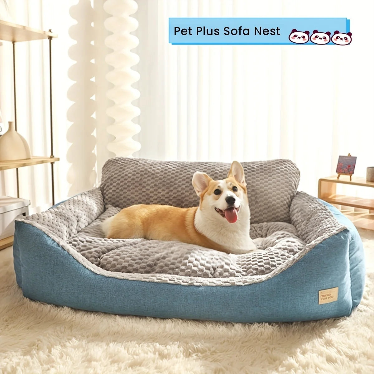 Dog Beds for Large Dogs/autumn and winter Warm Bed Pet Mat – Extra Large Size for Big Breeds/human bed Washable/Cover bed/sofa