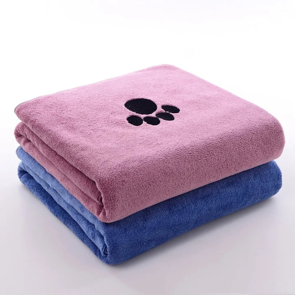 Highly Absorbent Dog Towels, Breathable Microfiber Pet Grooming Towel, Fast-Drying Super Soft Pet Cloth