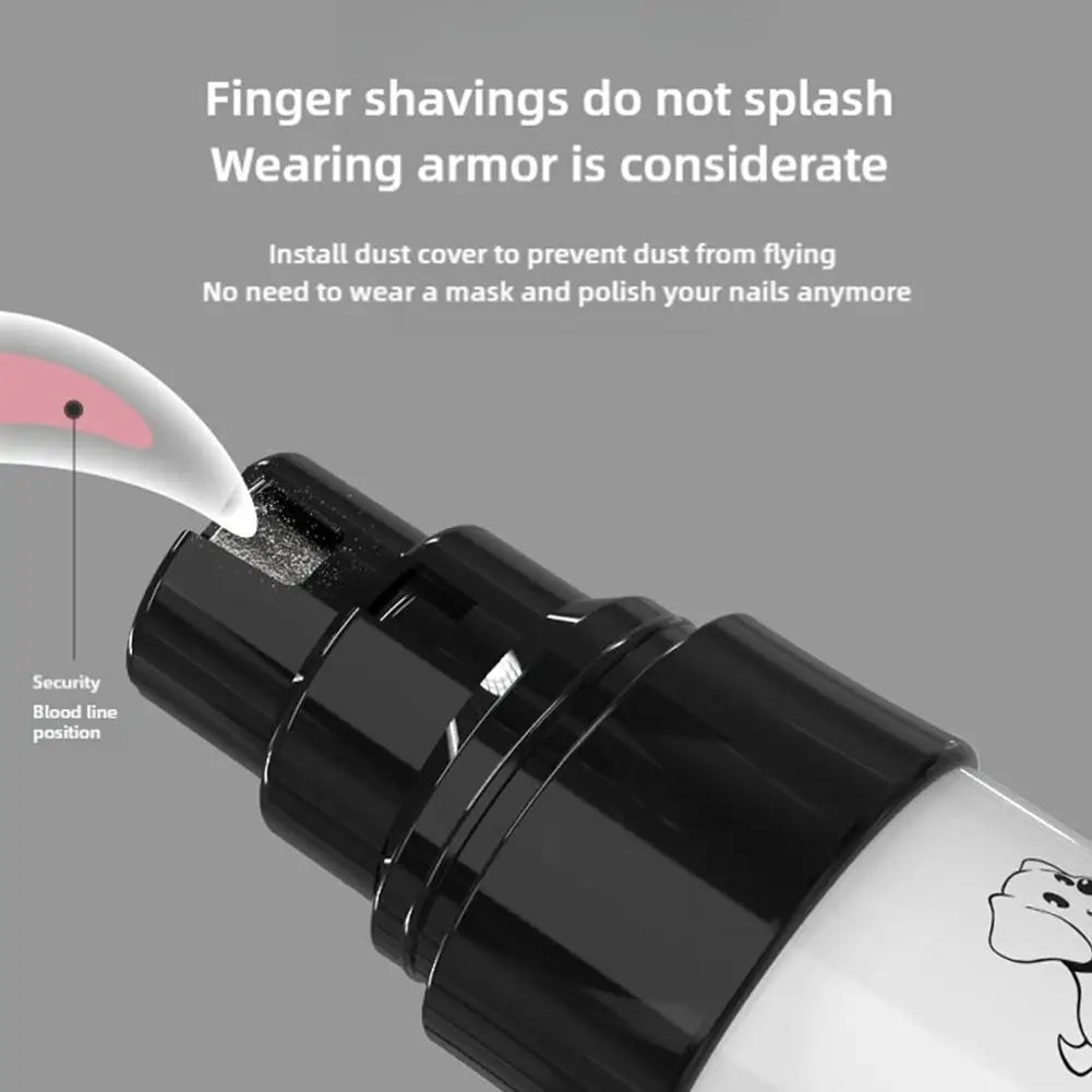 Electric Pet Nail Clipper USB Charging Dog & Cat Nail Grinder & Grooming Tools For Small Medium Large Dogs & Cats