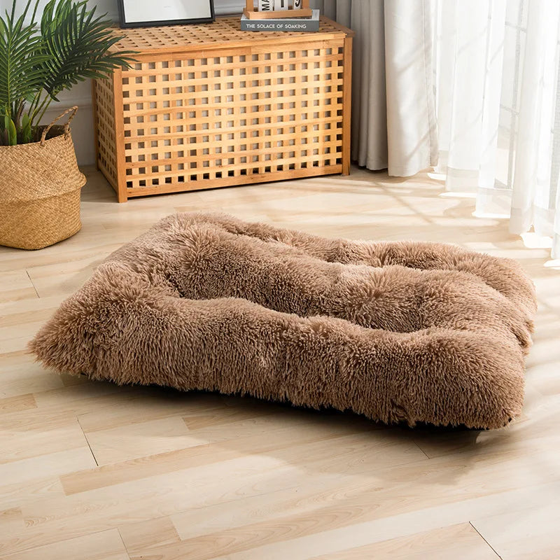 Soft Dog Beds House Soft Long Plush Best Pet Dog Bed for Dogs Basket Pet Products Cushion Cat Bed Cat Mat Animals Sleeping Sofa