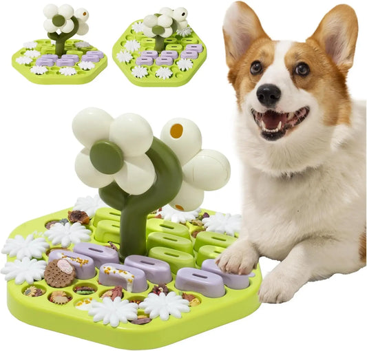 MEWOOFUN Level 4 Dog Puzzle Toy Enrichment Toys for Dogs IQ Training Dog Slow Feeder Interactive Toys for All Breeds