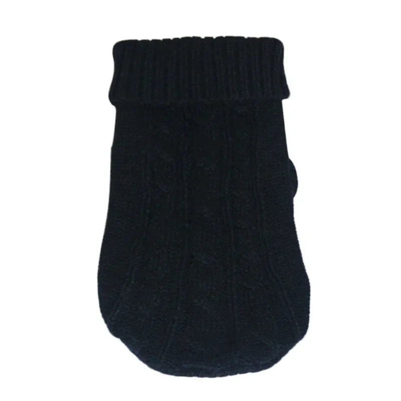 Dog Winter Clothes Knitted Pet Clothes For Small Medium Dogs Chihuahua Puppy Pet Sweater Yorkshire Pure Dog Sweater