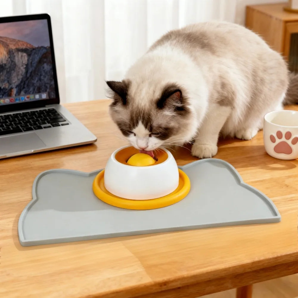 Slow Feeder Food Dispenser Lick Toy for Pets. Interactive Games for Training and Enrichment for Pet Stimulation.