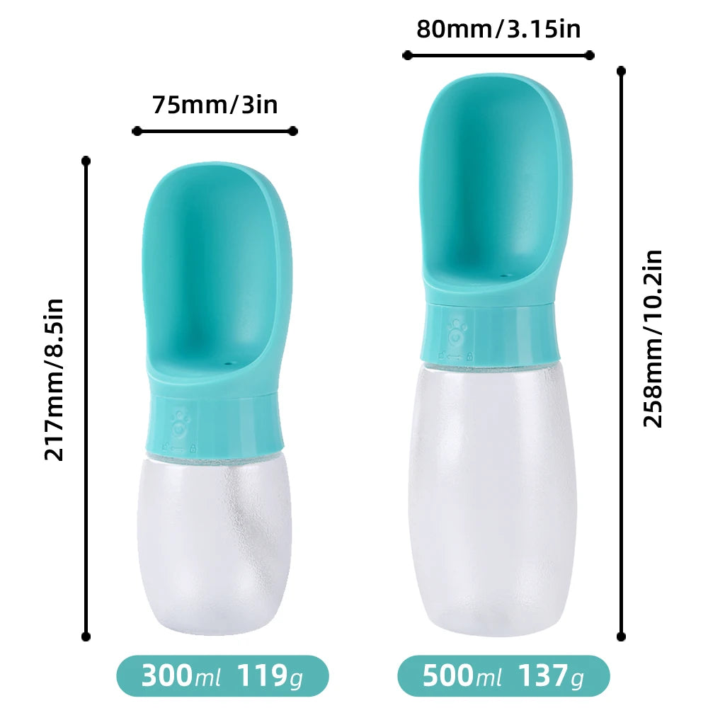Big Dog Water Bottle Portable Drinking Bowl For Small Medium Dogs Cat Travel Hiking Puppy Pet Water Dispenser Cup