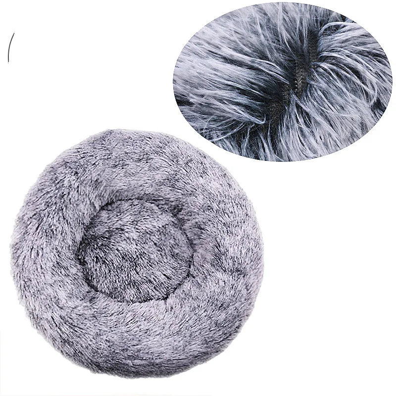 Round Pet Bed for Large Dog , Super Soft Cat Bed