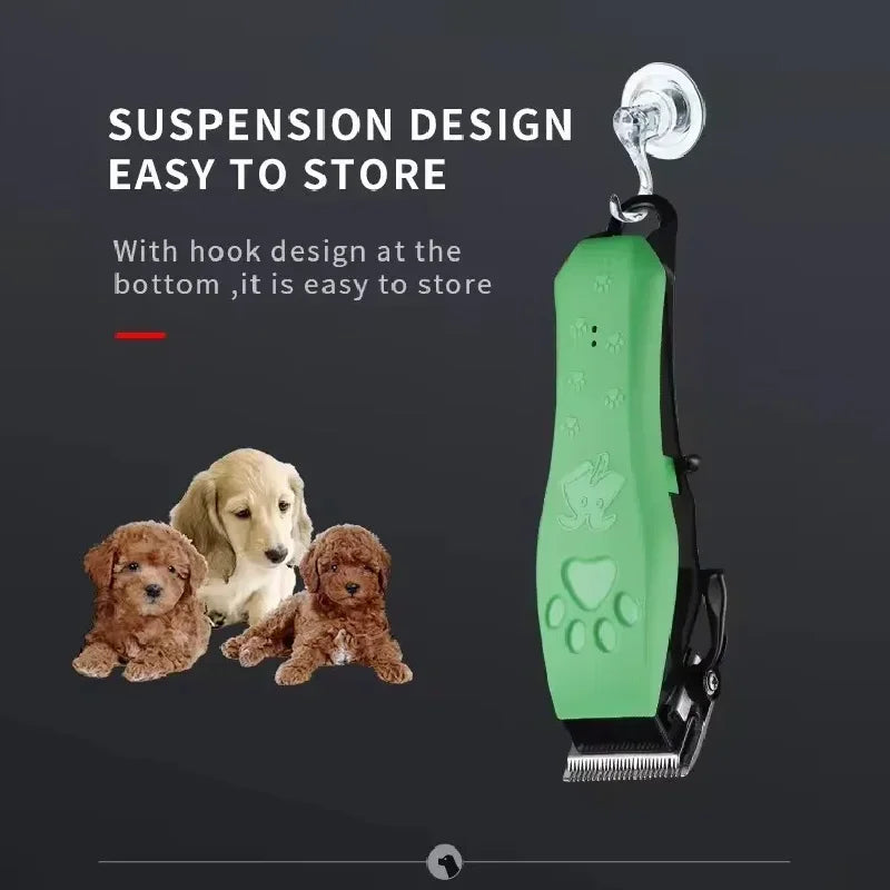 Pet Grooming Hair Clippers,  Rechargeable Dog and Cat Hair Trimmer, Adjustable Professional Electric Rechargeable
