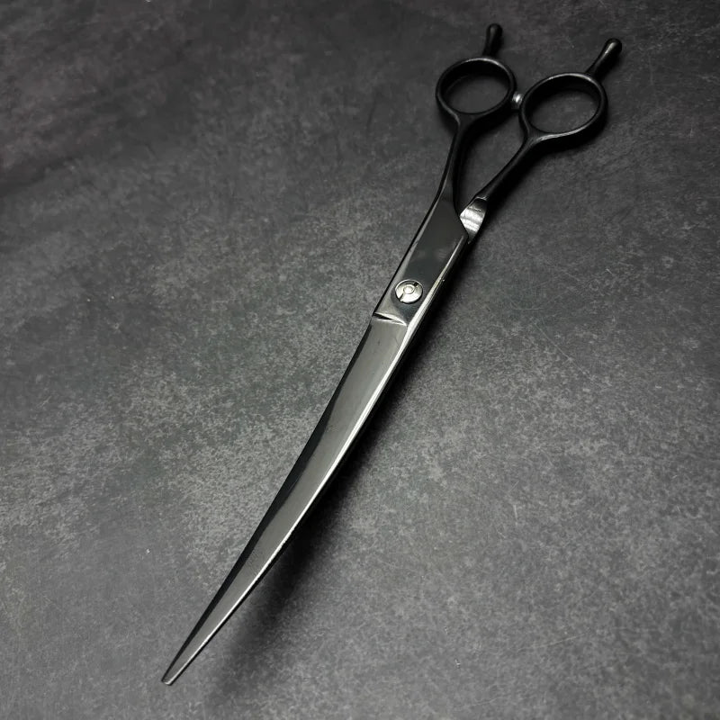Wingsbro 9 inch Professional Pet Grooming Scissors, Animal Hair Trimming for Dog, Dog Grooming Curved Shears