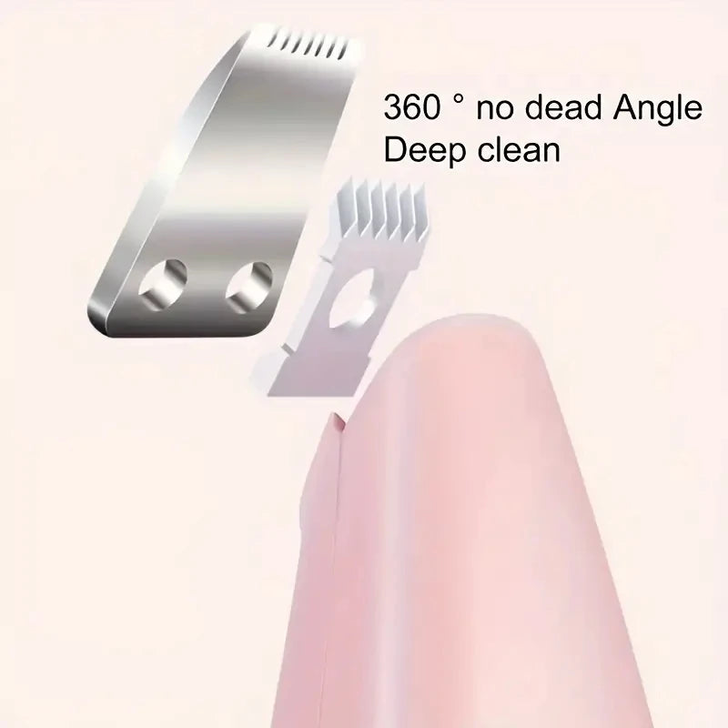1 non battery pet shaver electric clipper suitable for cats and dogs. It can be used to shave foot hair, buttocks hair, eyes.