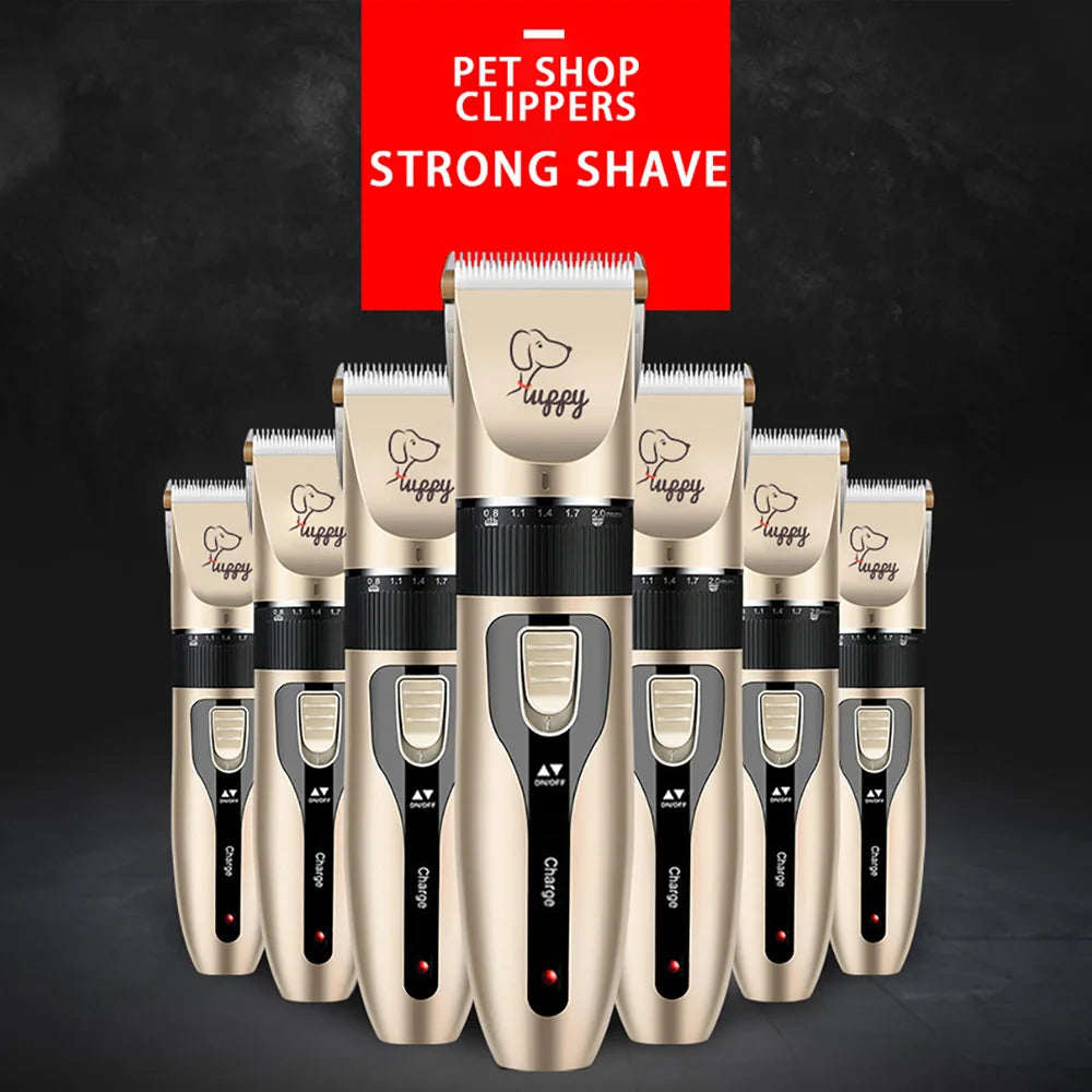 Dog/Cat/Rabbit Hair Clippers for Grooming Professional Trimmer Shaver Set Cordless Rechargeable