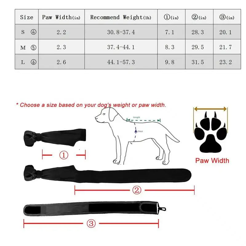 Dog Suspender Boots Waterproof Paw Protectors Soft Puppy Boots Non-slip Dog Winter Shoes Adjustable Booties for Dogs Paws