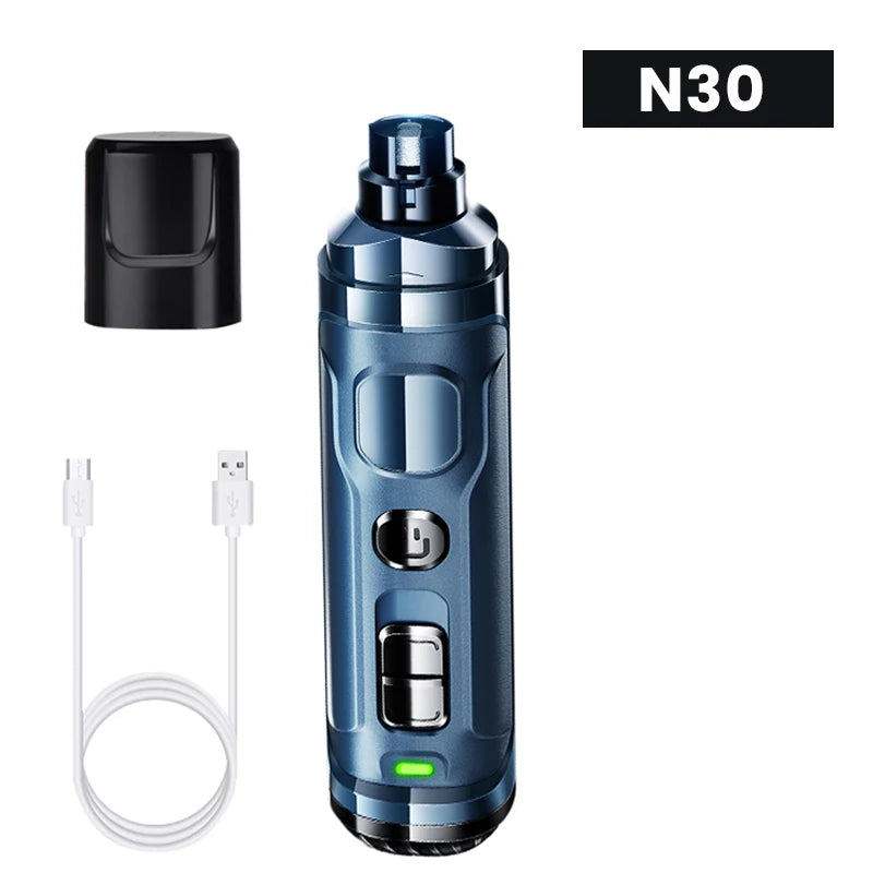 ROJECO N30 Electric Dog Nail Clippers For Dog, Nail Grinder Rechargeable Professional Pet Clipper For Cat Claws Cutter Grooming