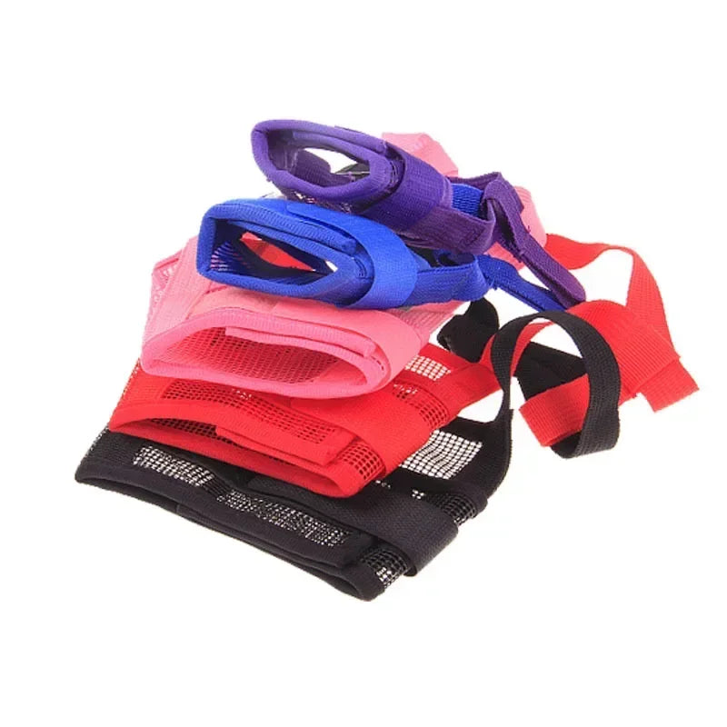 1pc Adjustable Dog Muzzle Breathable Dog Mouth Cover Muzzle Collar Anti Barking Pet Mouth Muzzles for Dogs  Accessories