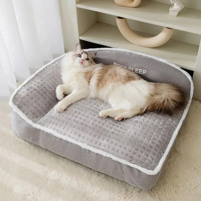 Pet Bed for Winter Bedding, Sofa & Warm for Small, Medium & Large Pets